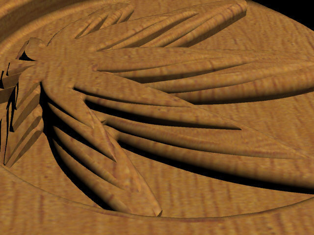 A cannabis themed coaster 3D print model_1