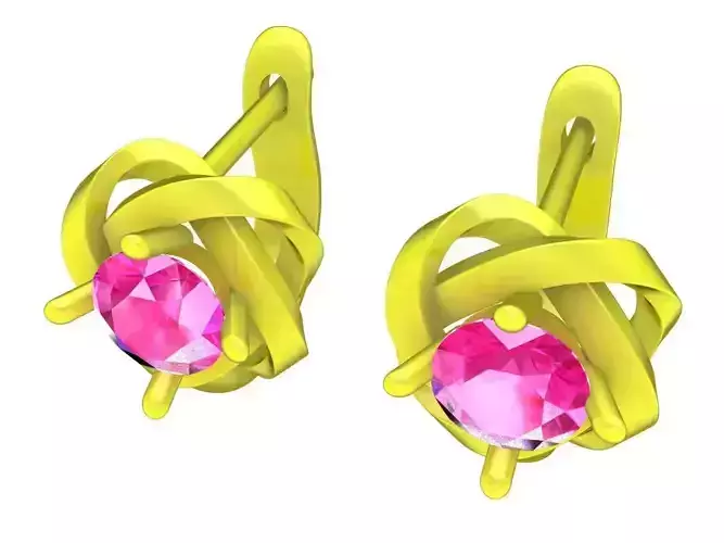 A7790 Luxury Diamond Earrings