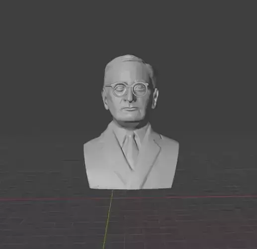 Harry S Truman 3D print model