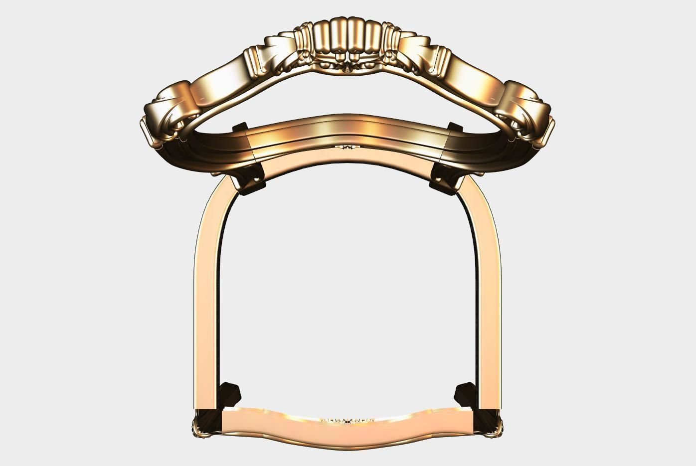 Carved decor for cnc 68 3D model_3