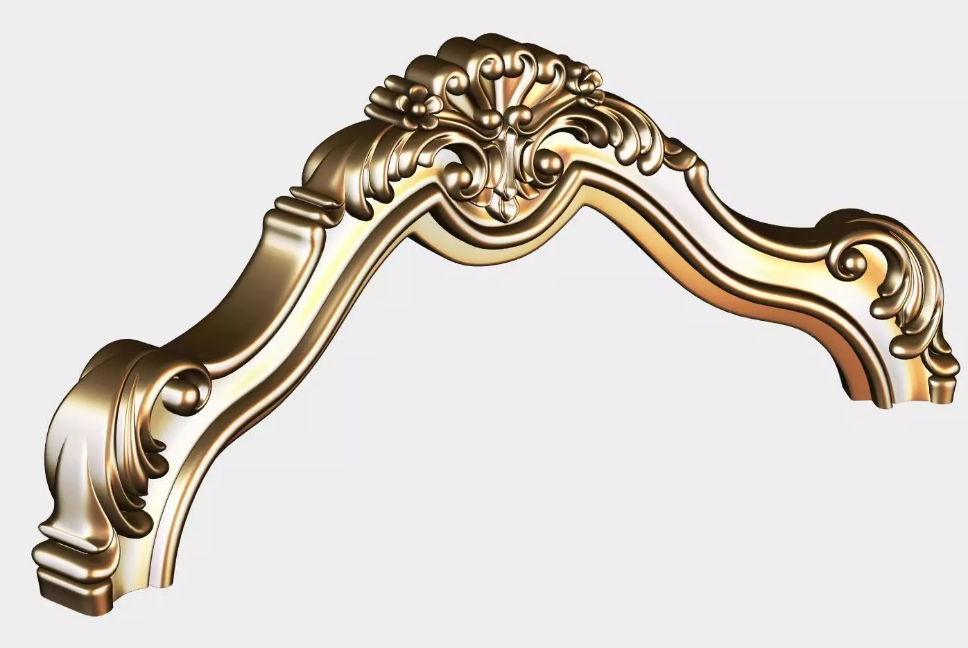 Carved decor for cnc 72 3D model_0