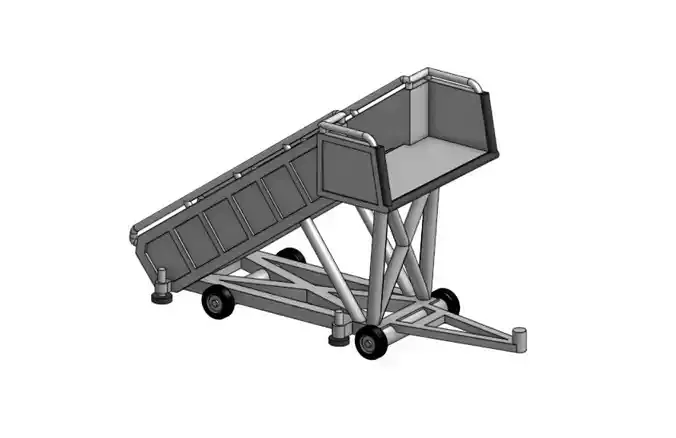 1-200 Scale 737 Boarding Stairs
