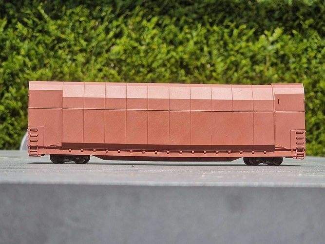 HO SCALE ATSF 9460x special wagon for Boeing 777 3D print model