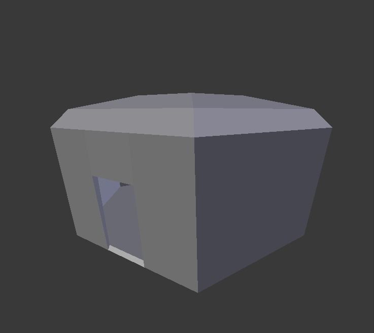 Base Room Free low-poly 3D model_4