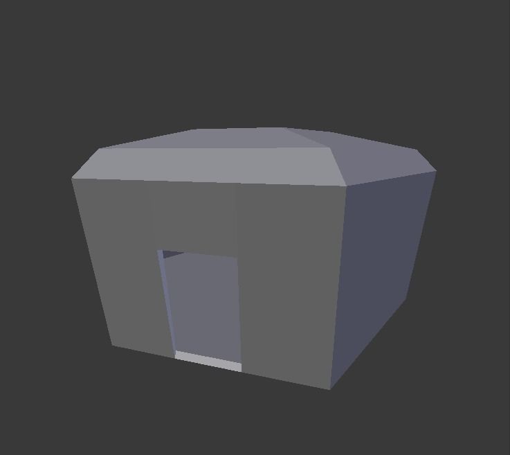 Base Room Free low-poly 3D model_2