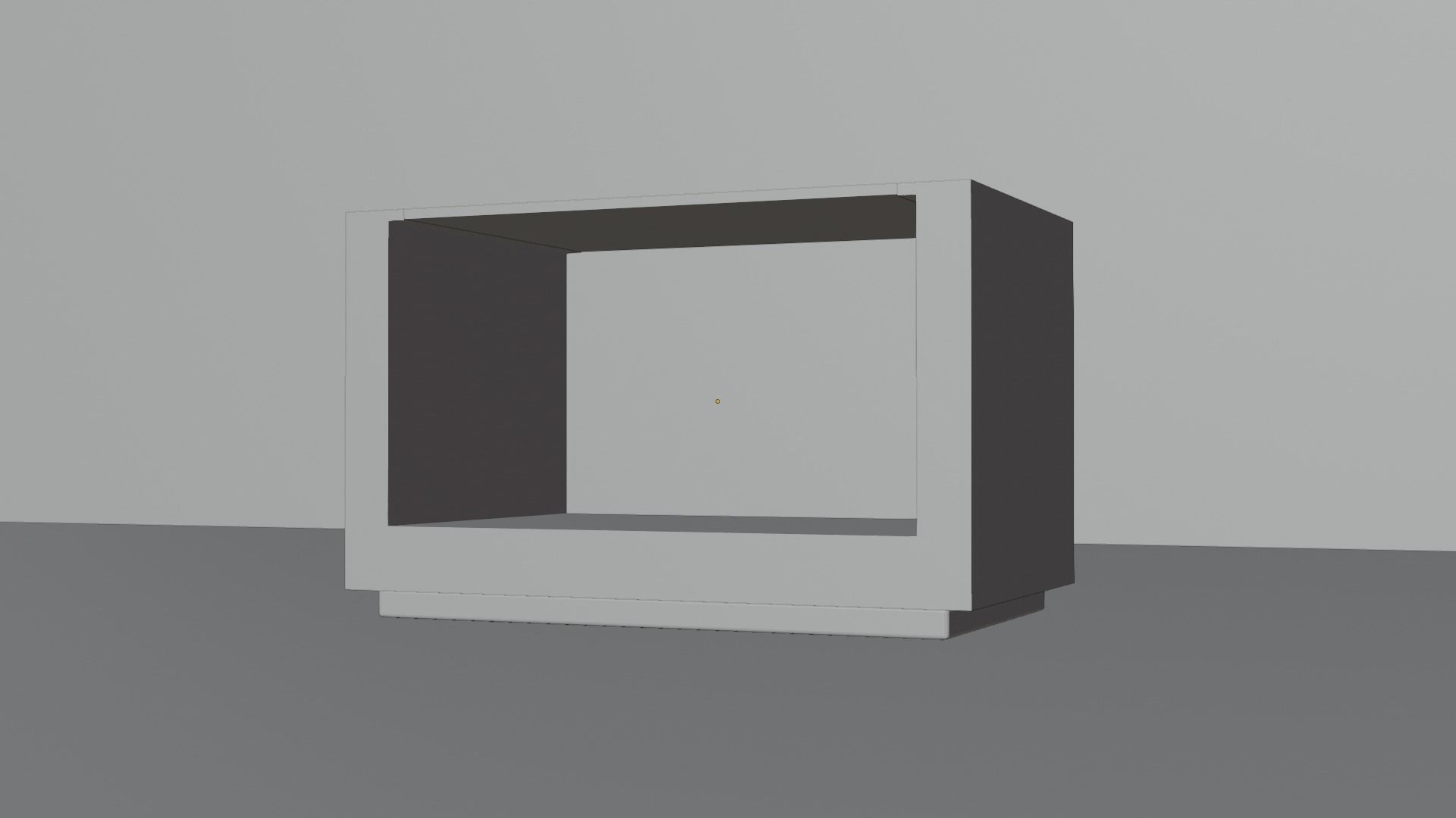 wooden coffee table 3D model_9