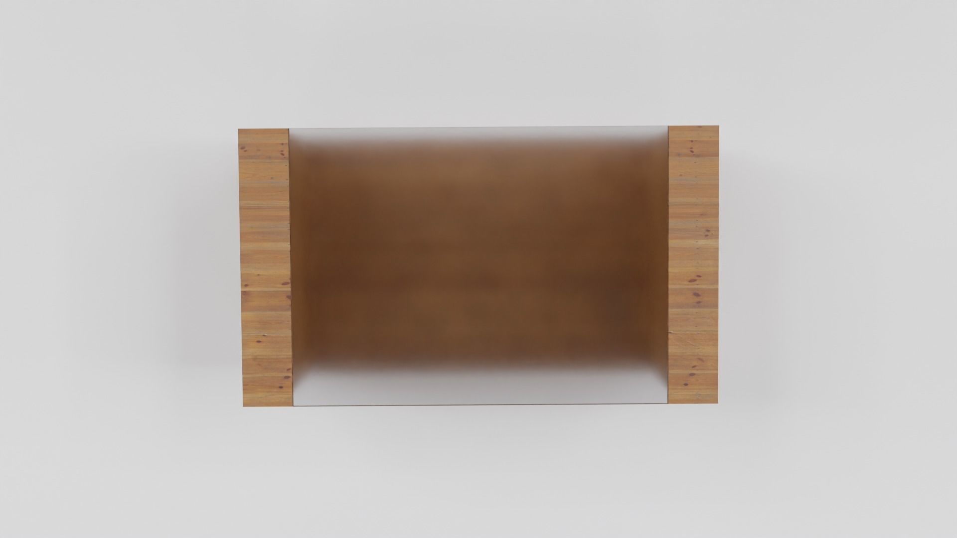 wooden coffee table 3D model_6