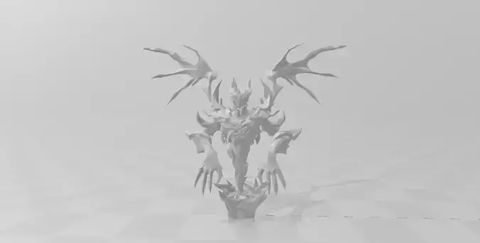 shadow fiend arcana 3D print model