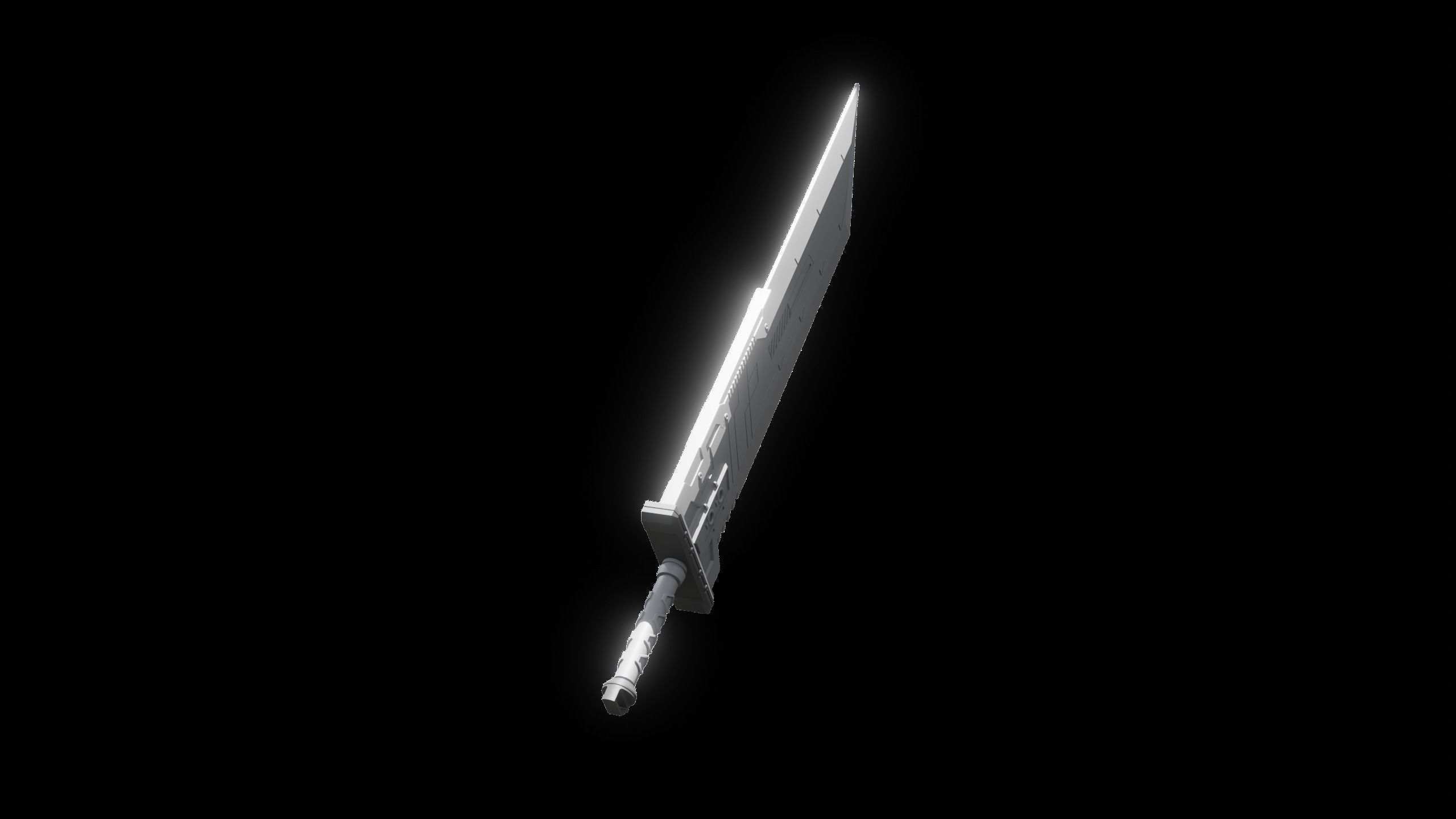 Buster sword Apex Legends and Final Fantasy 3D print model_1