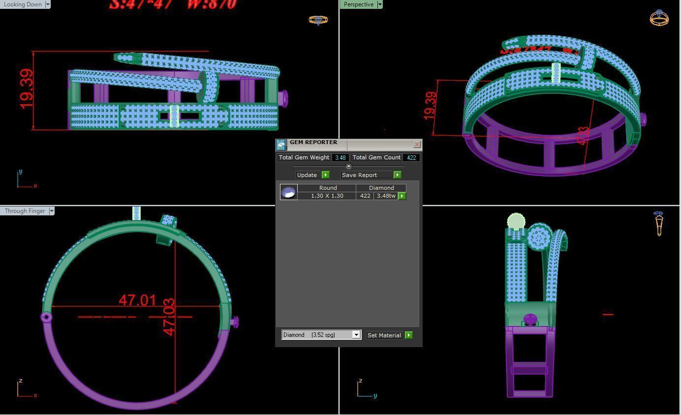 Bracelet01 3D print model_1