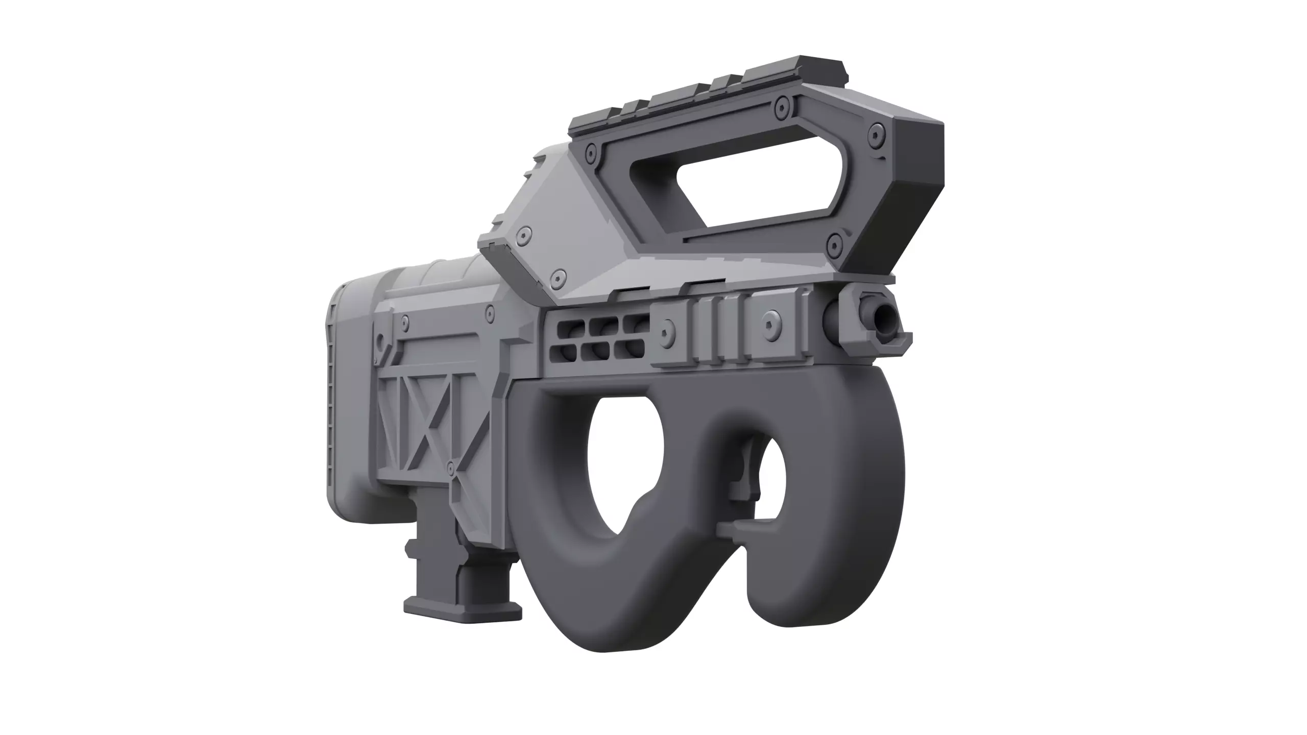 Prowler P90 3D print model_0