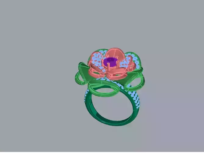 1 ring pieces model rihone drawing 3 d rings ring free download