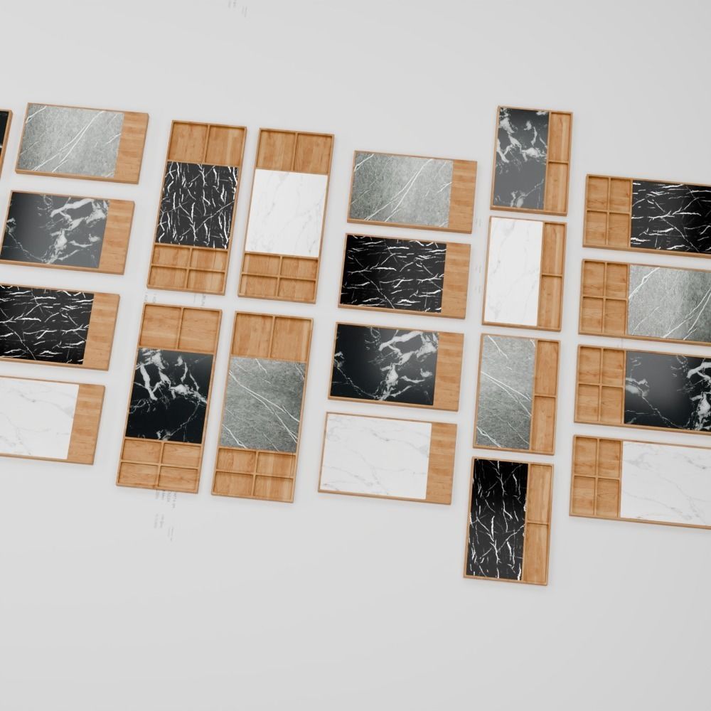 Breakfast Plates  3D model_6