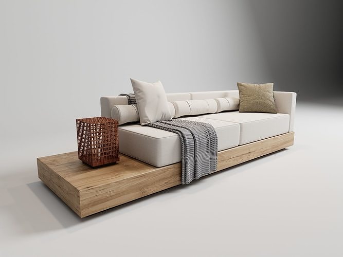 Sofa 3D model Free 3D model