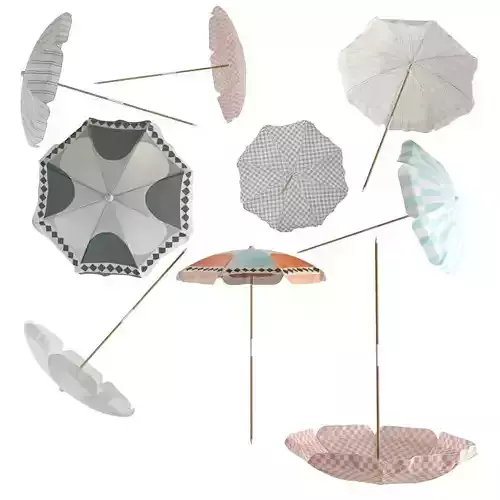 The Amalfi Umbrellas by Business and Pleasure 3D model