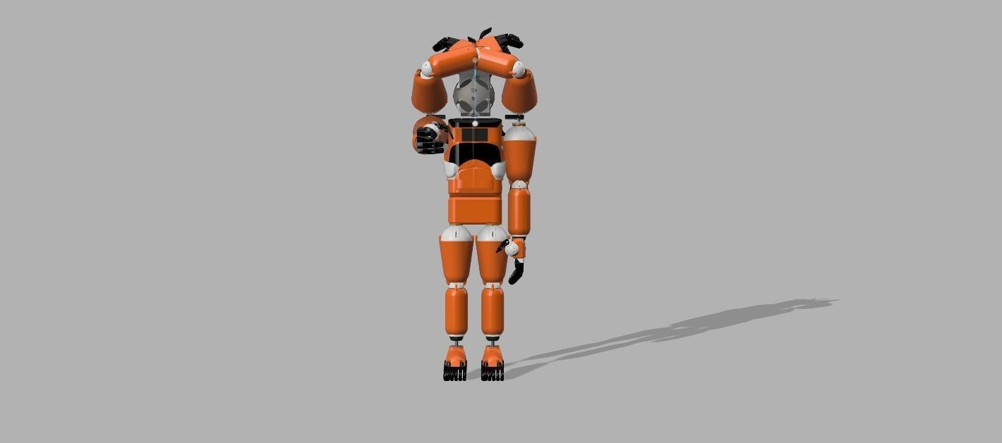 ROBOT COMPLETO DI INGRANAGGI 3D model_14
