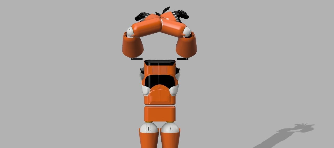 ROBOT COMPLETO DI INGRANAGGI 3D model_10