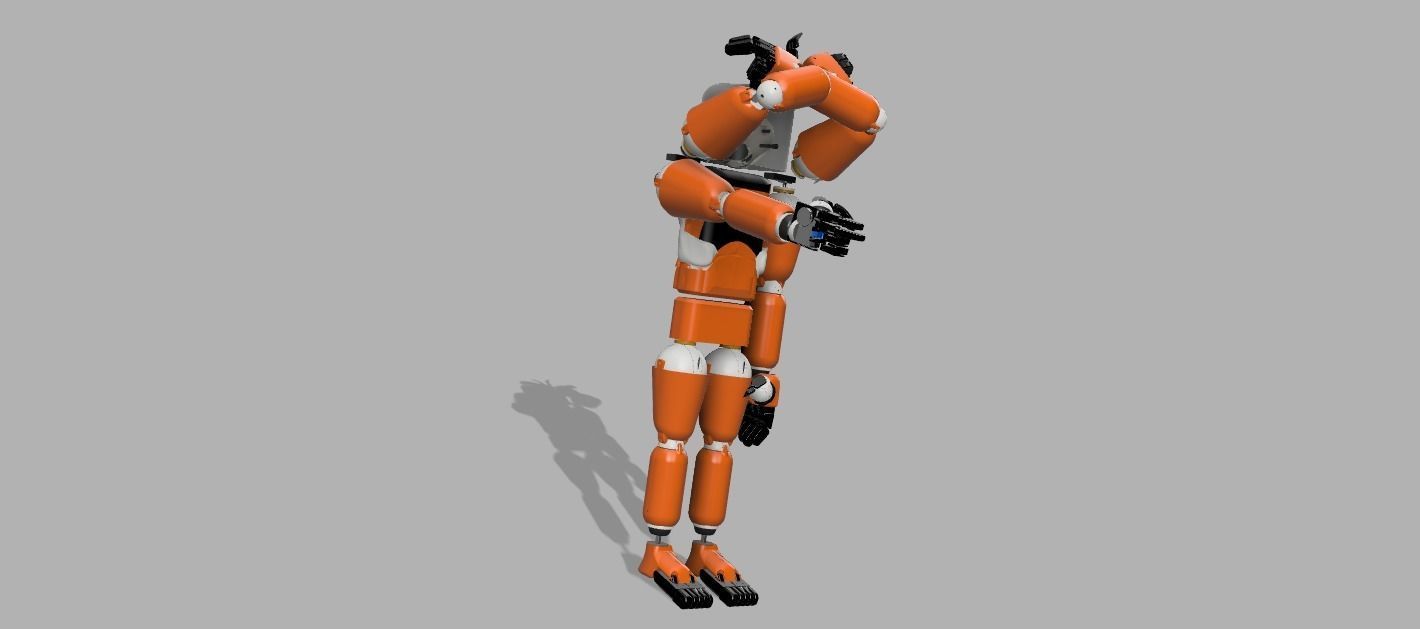 ROBOT COMPLETO DI INGRANAGGI 3D model_13