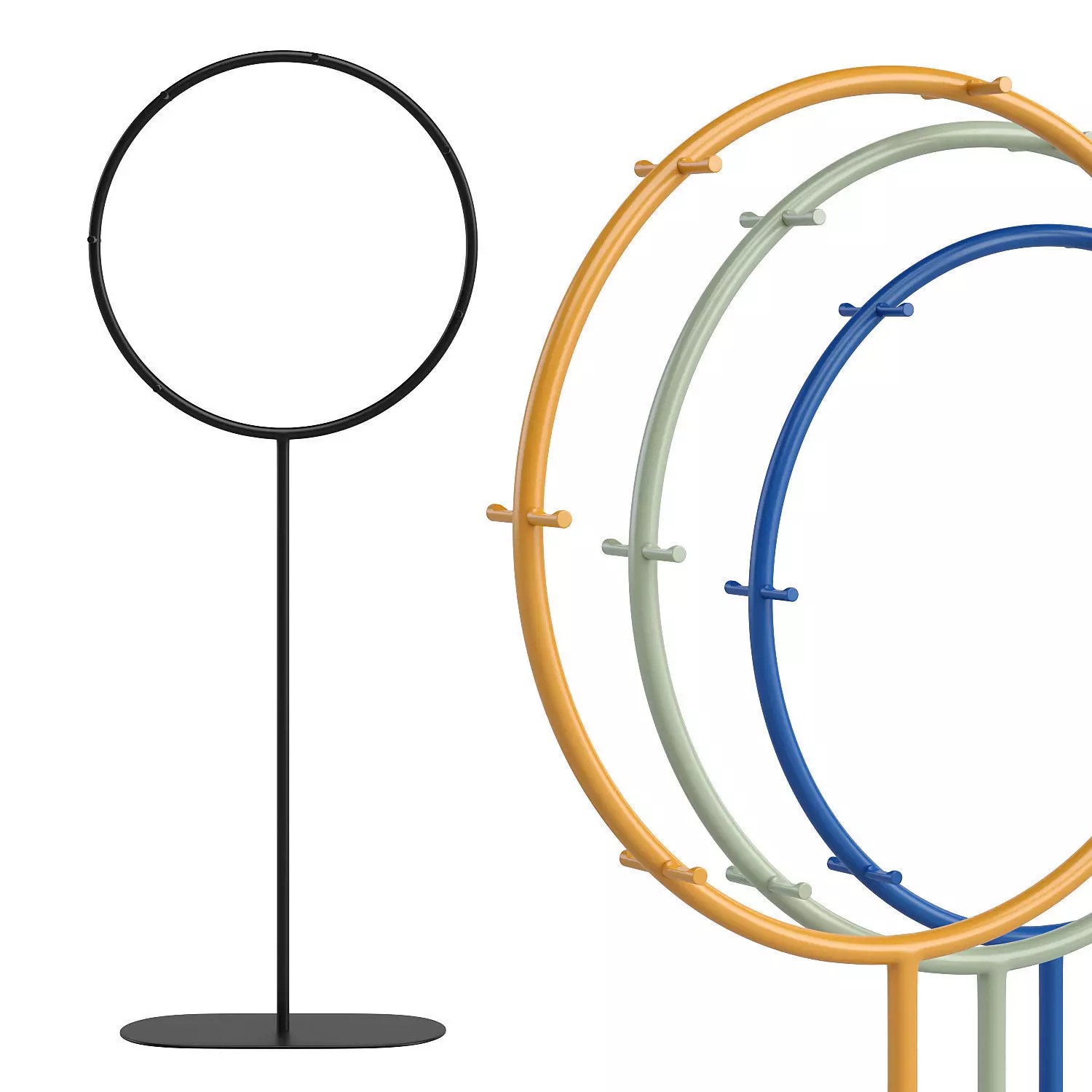 Lasso hanger by Artu Low-poly 3D model_0