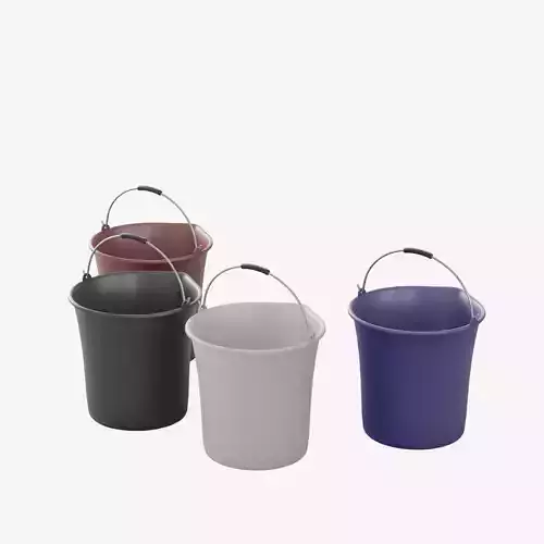 Plastic Industrial Buckets