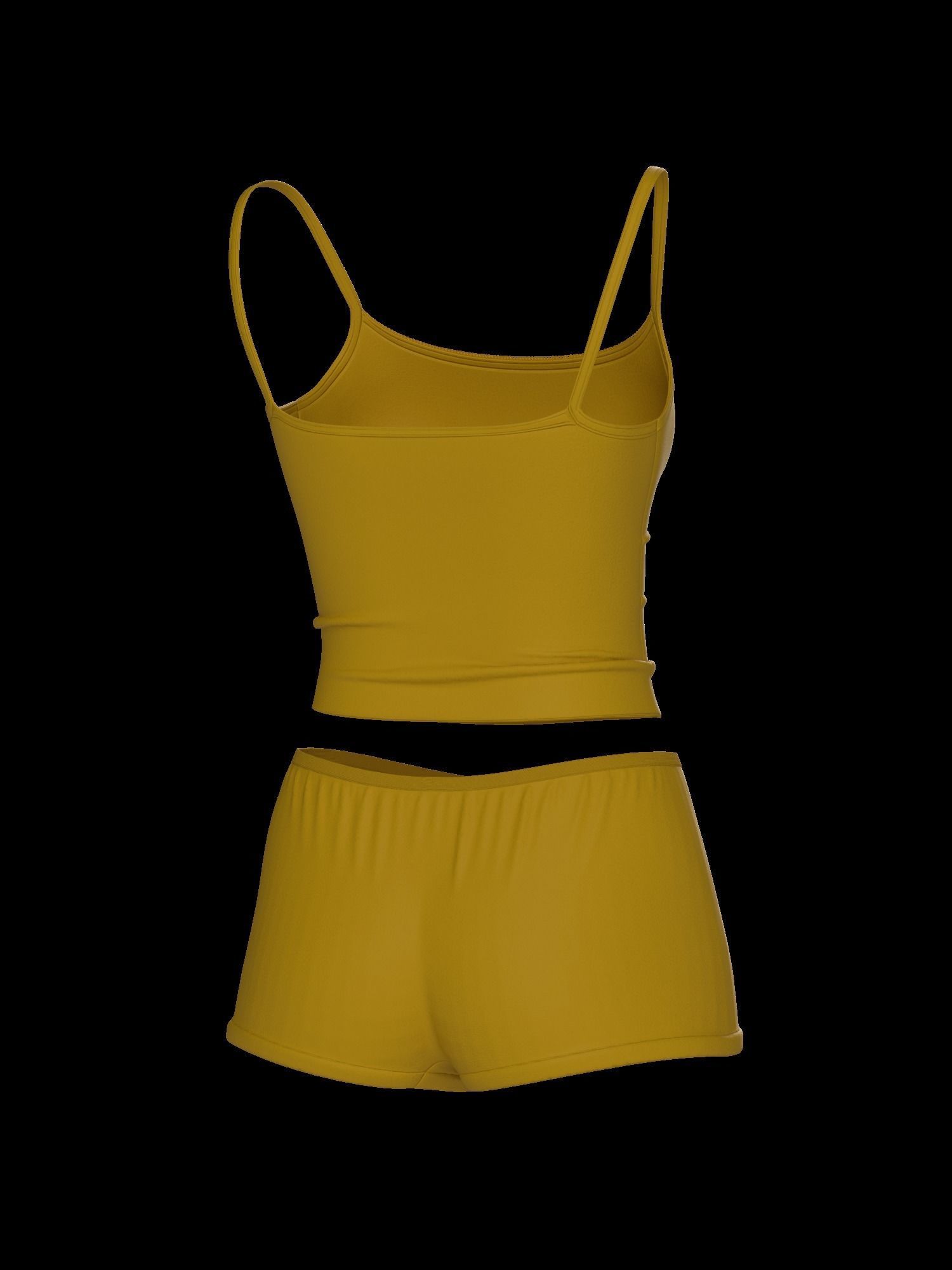 Female underwear set 3D model_30