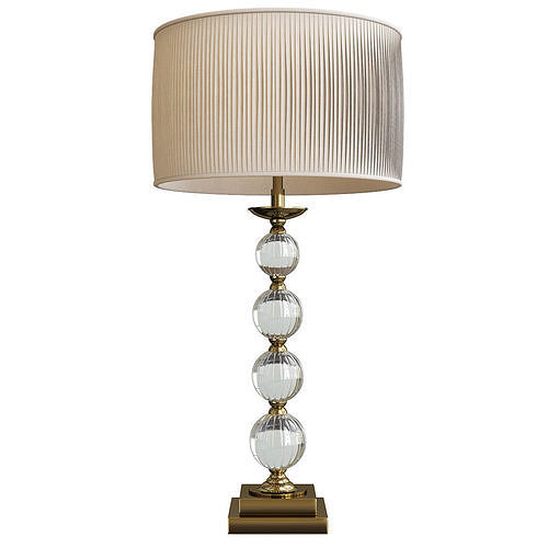 TABLE LAMP VALENCE Low-poly 3D model