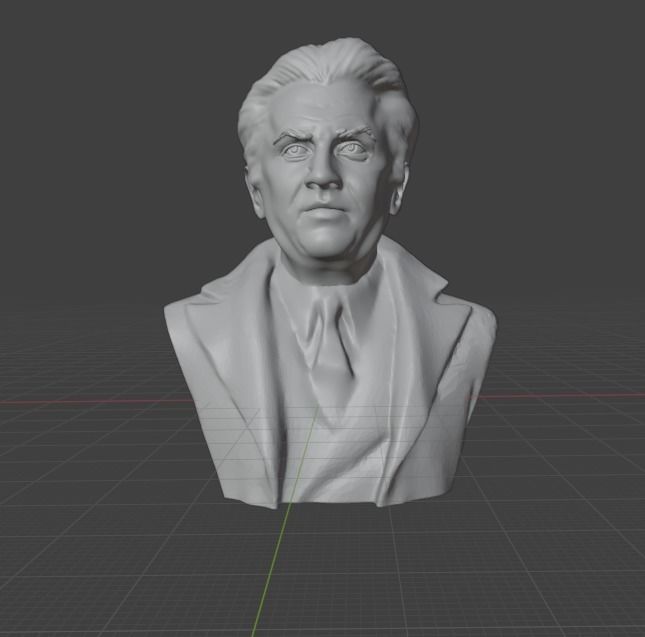 Federico Fellini 3D print model_1