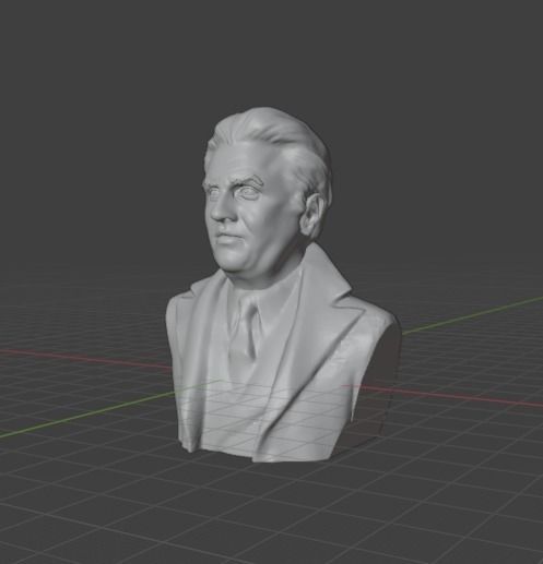 Federico Fellini 3D print model_11