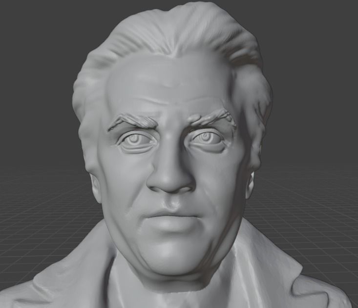 Federico Fellini 3D print model_3