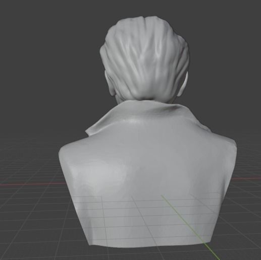 Federico Fellini 3D print model_20