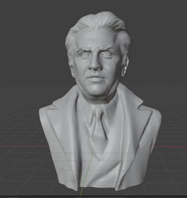 Federico Fellini 3D print model_13