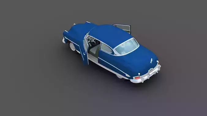 Hudson Hornet Lowpoly