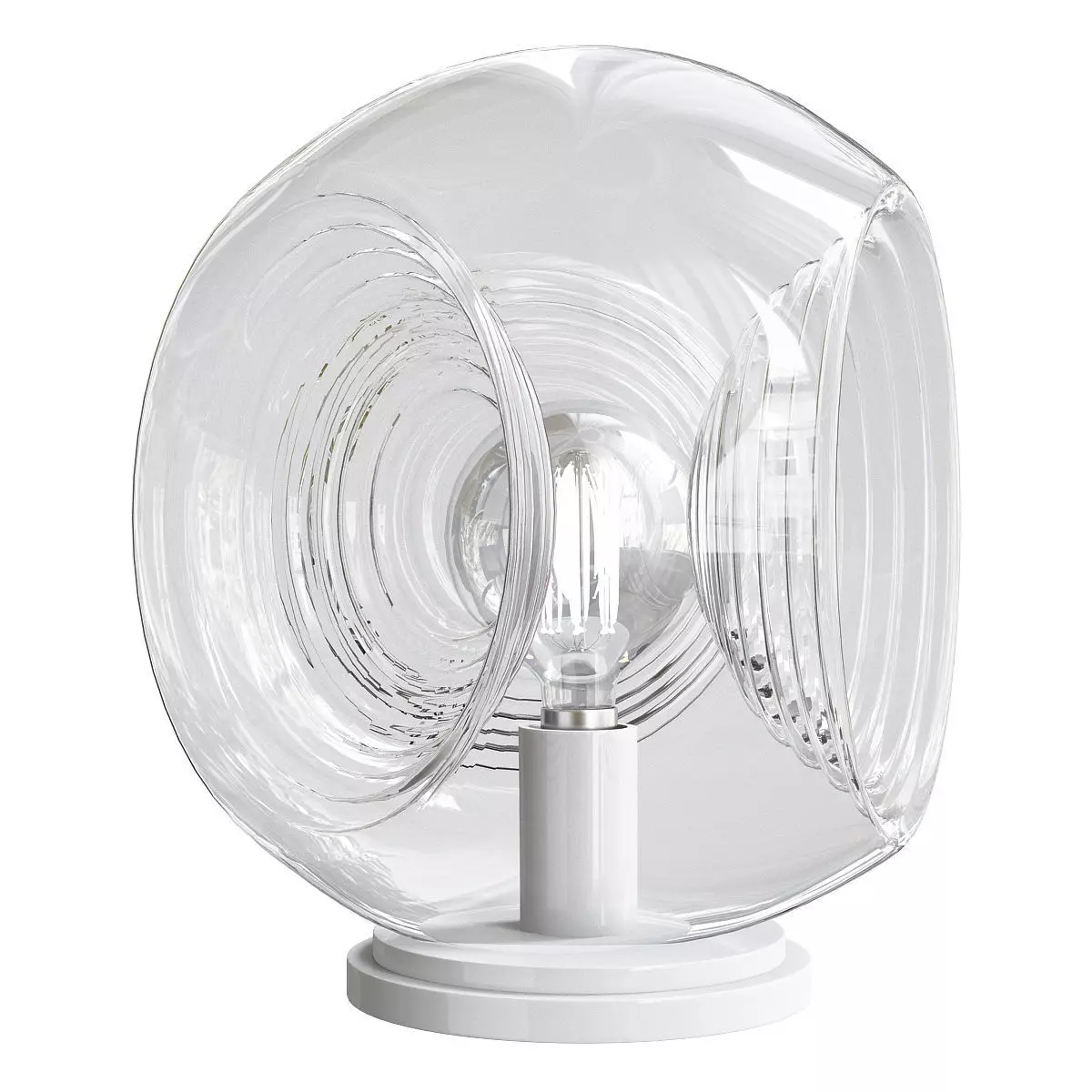 Fabbian table lamp Low-poly 3D model_0