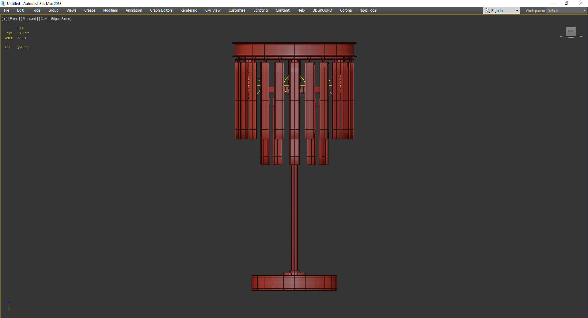 Delight Collection Odeon Low-poly 3D model_2