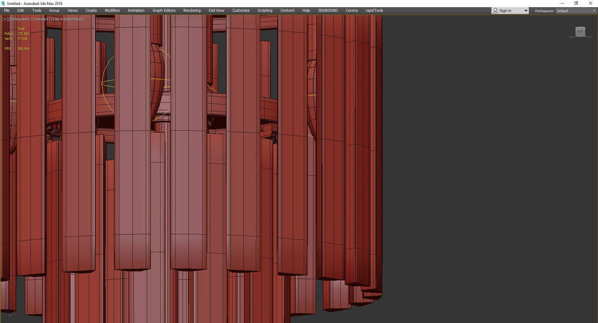 Delight Collection Odeon Low-poly 3D model_4