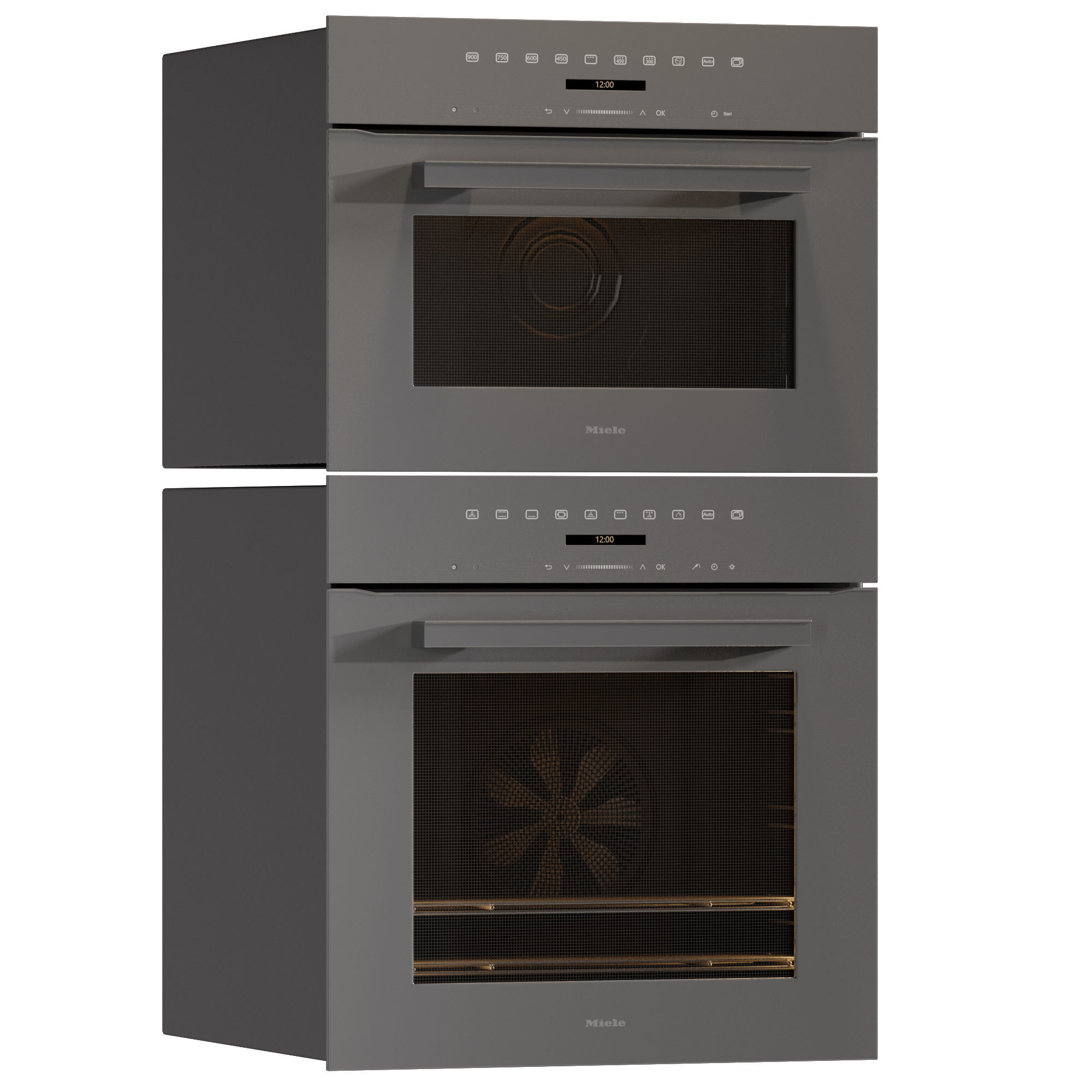MIELE ovens and microwaves three color options 3D model_4