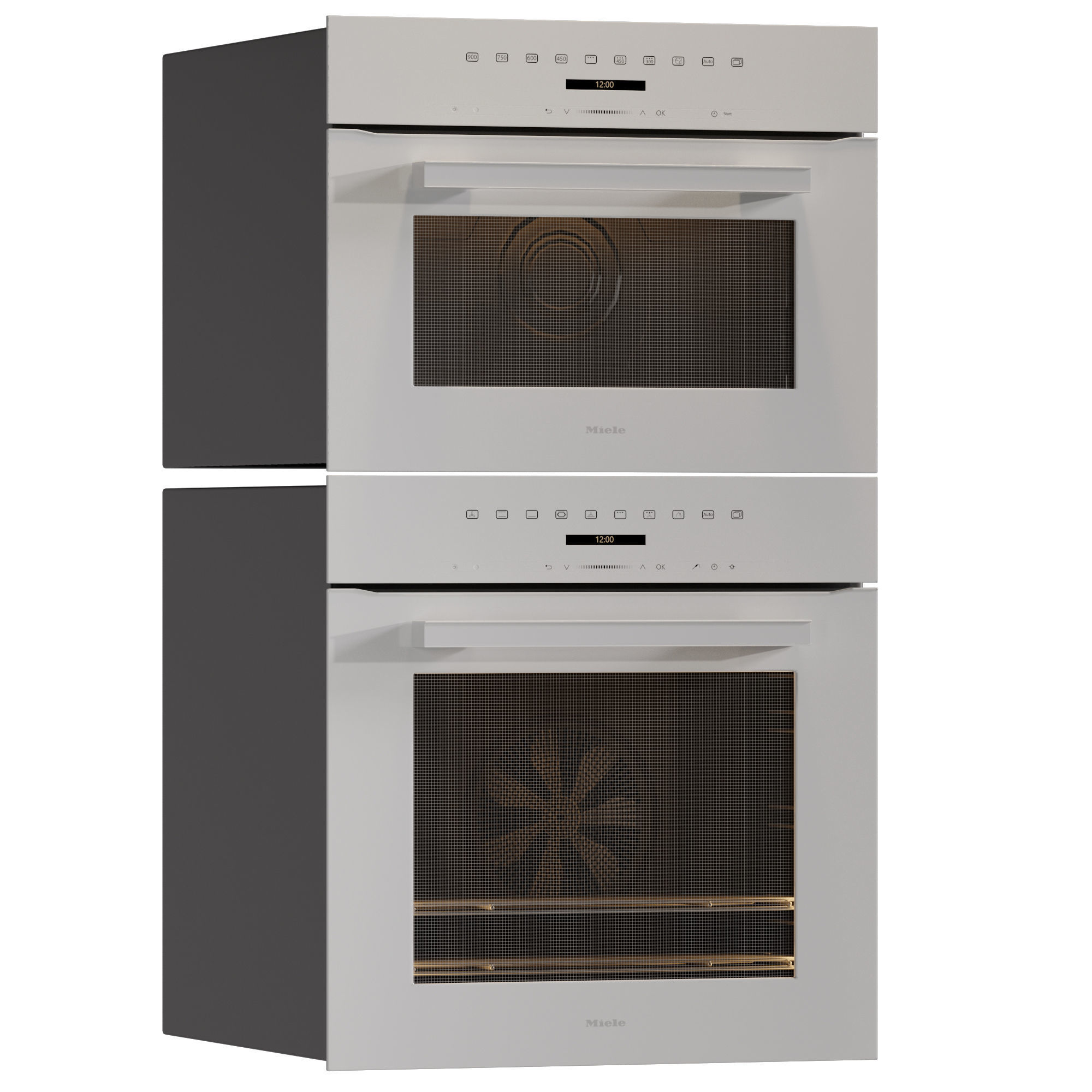 MIELE ovens and microwaves three color options 3D model_3