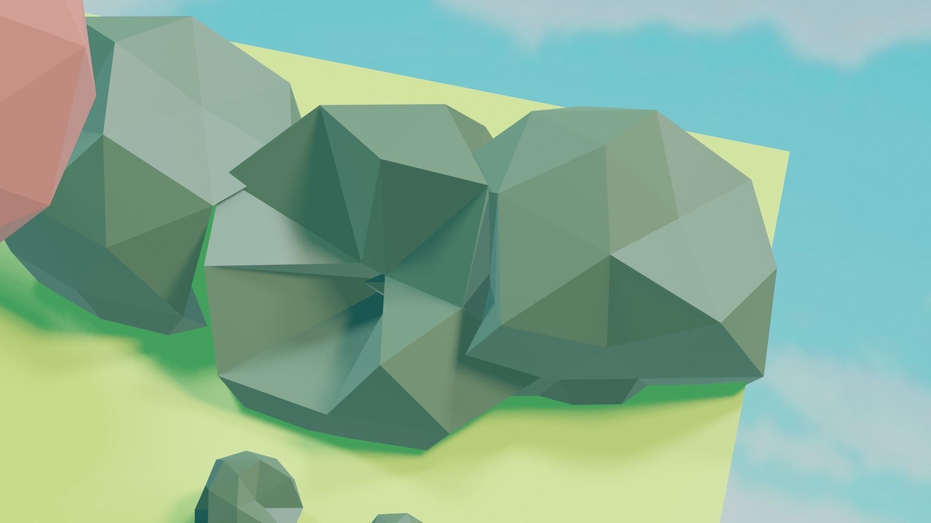 3D LOWPOLY FOREST PACK 3D model_10