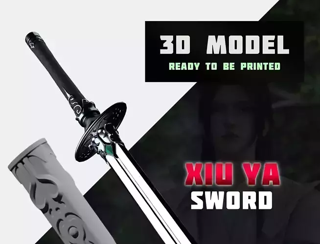 Xiu Ya sword of Shen Qingqiu 3D model from SVSSS  3D print model