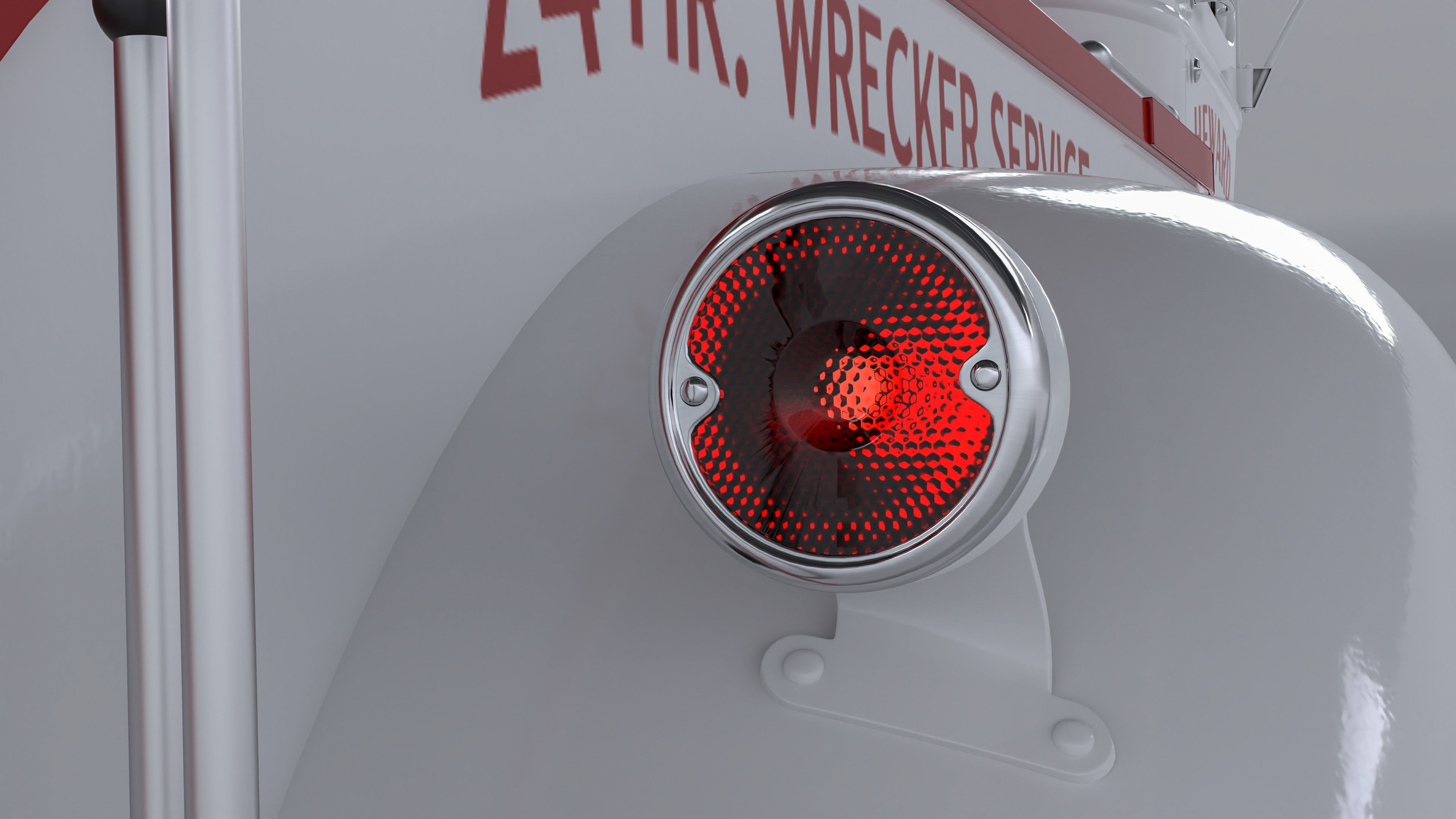 Chevrolet AK-series COE tow truck 1941 3D model_16