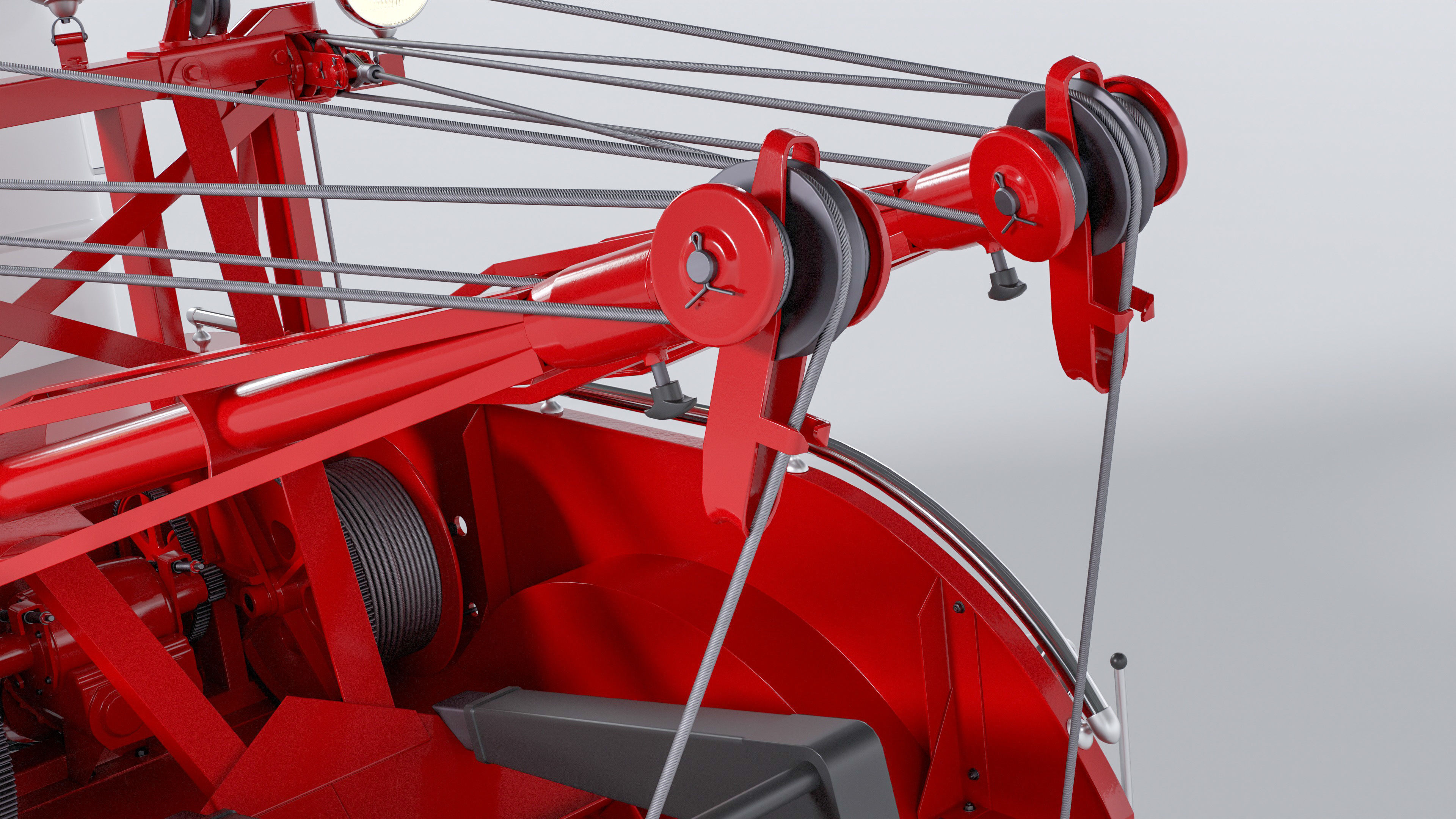 Chevrolet AK-series COE tow truck 1941 3D model_38