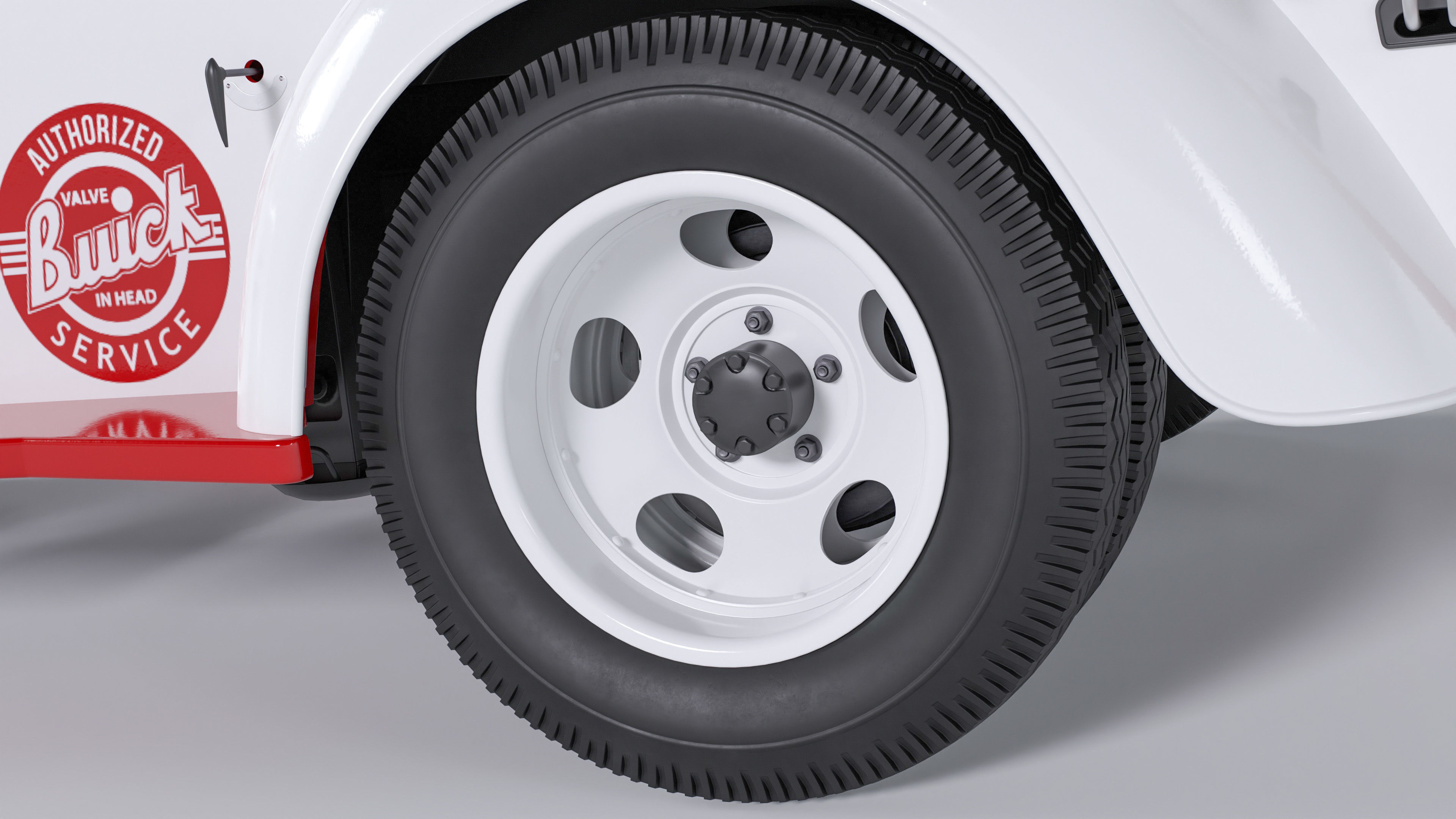 Chevrolet AK-series COE tow truck 1941 3D model_17