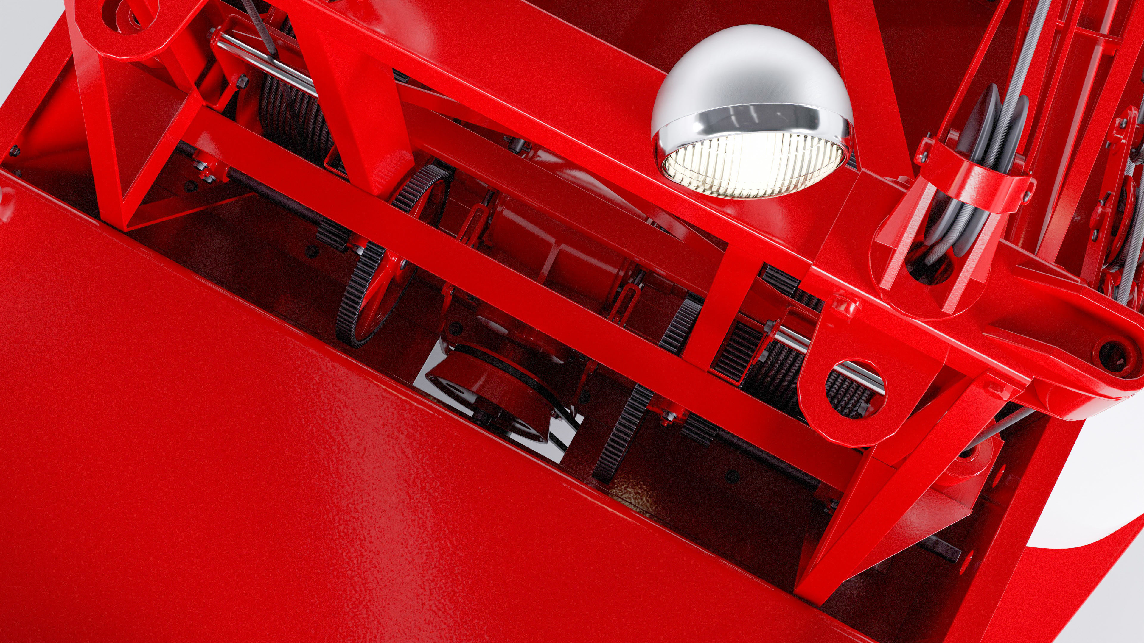 Chevrolet AK-series COE tow truck 1941 3D model_36