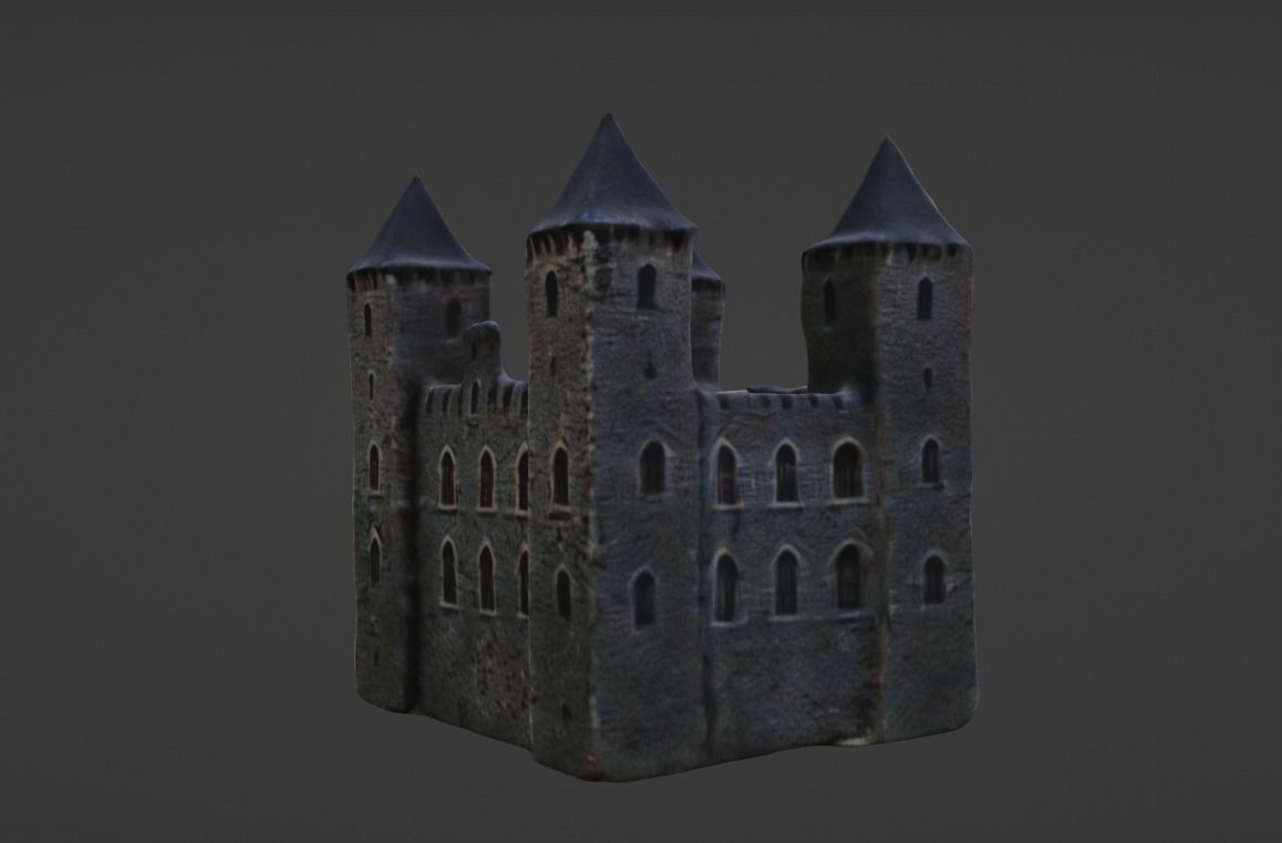 Medieval Fortress 3D model_8