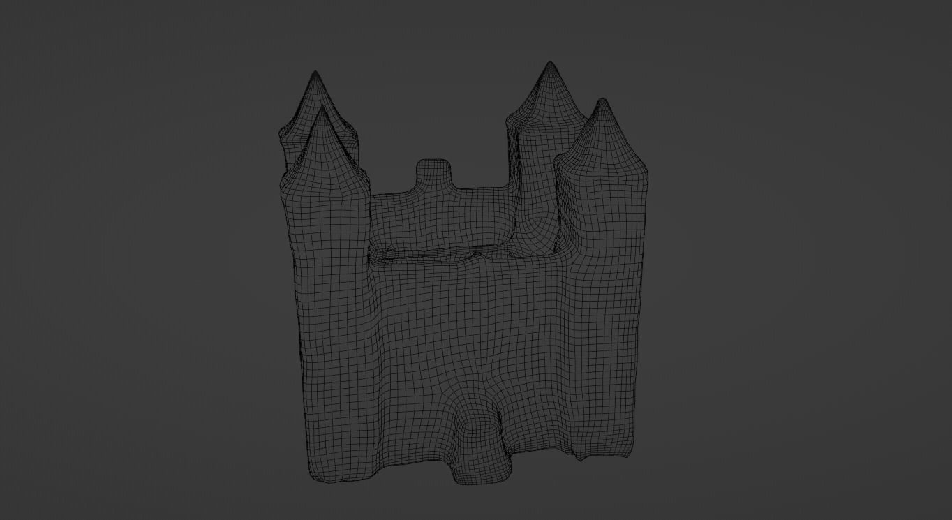 Medieval Fortress 3D model_12