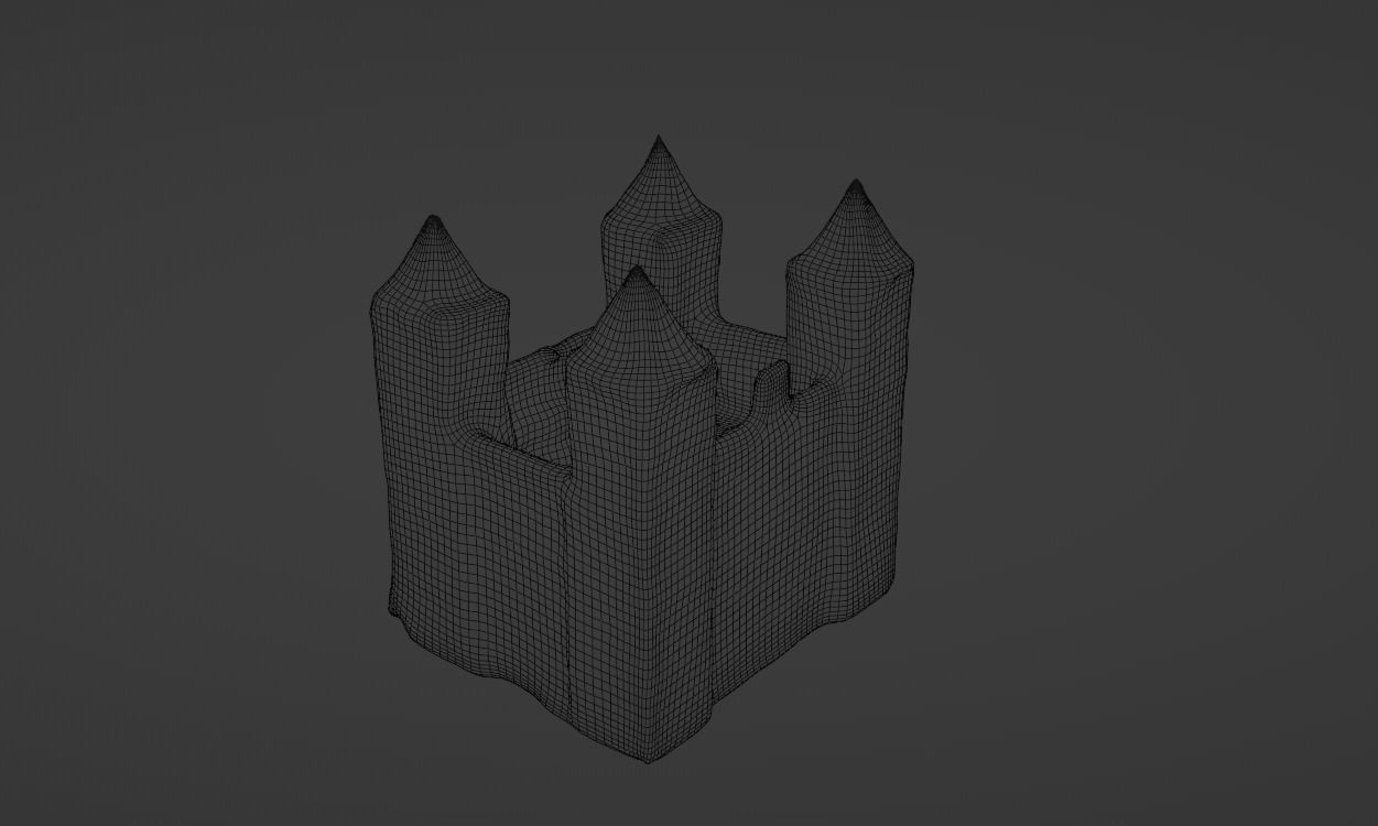 Medieval Fortress 3D model_14