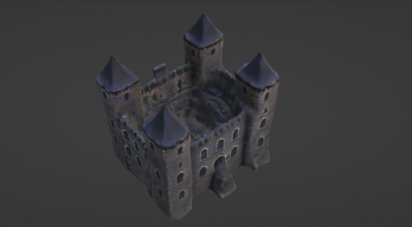 Medieval Fortress 3D model_10