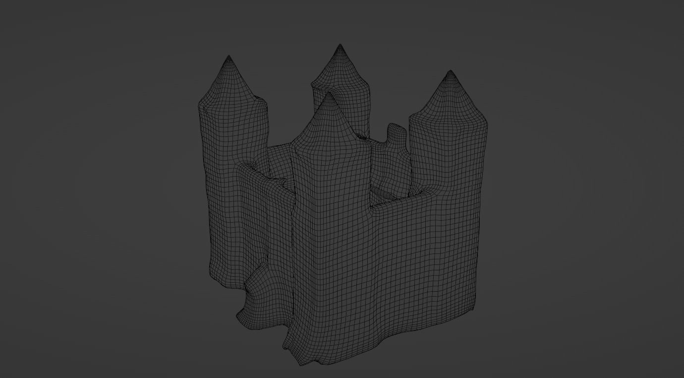 Medieval Fortress 3D model_13