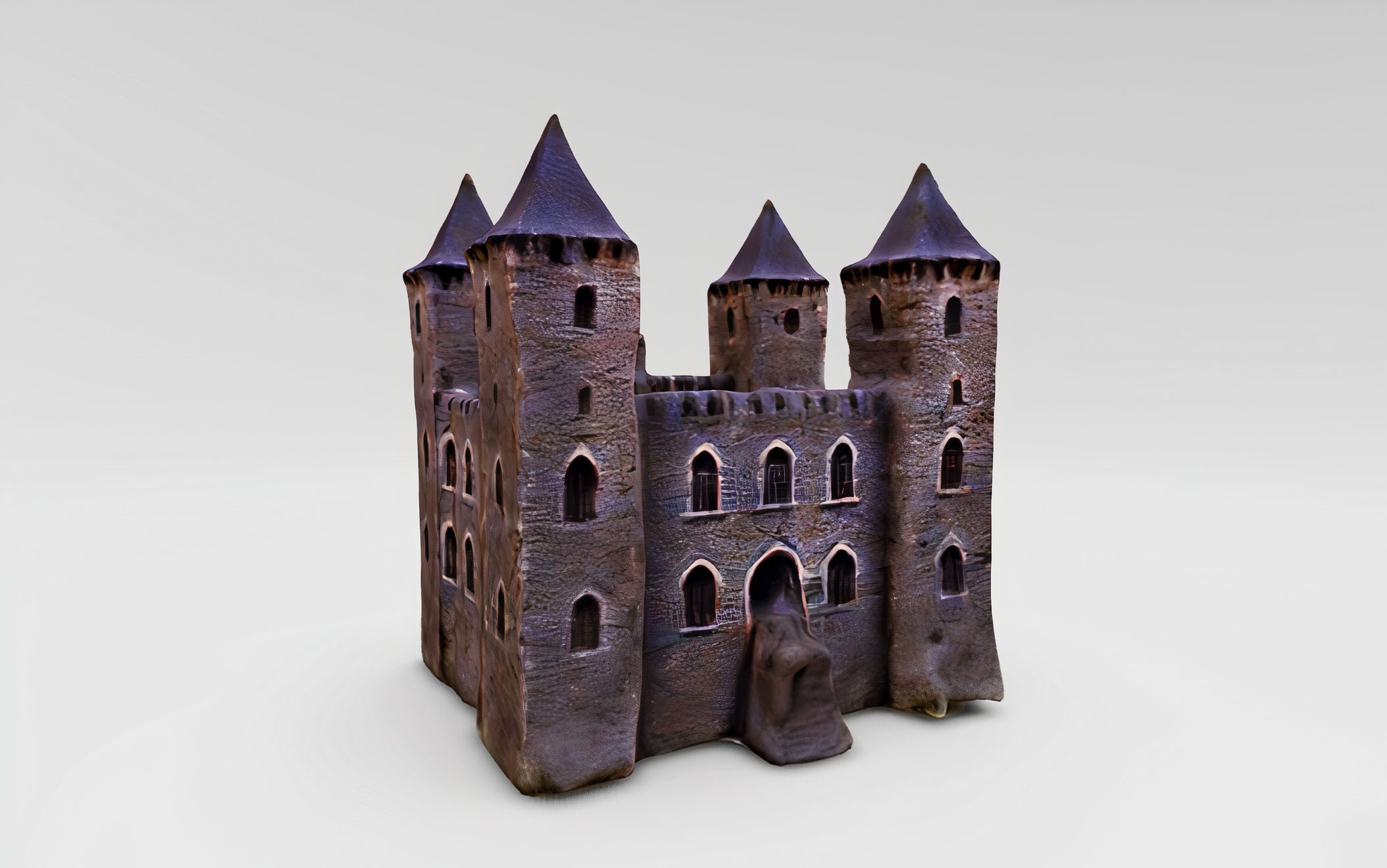 Medieval Fortress 3D model_3