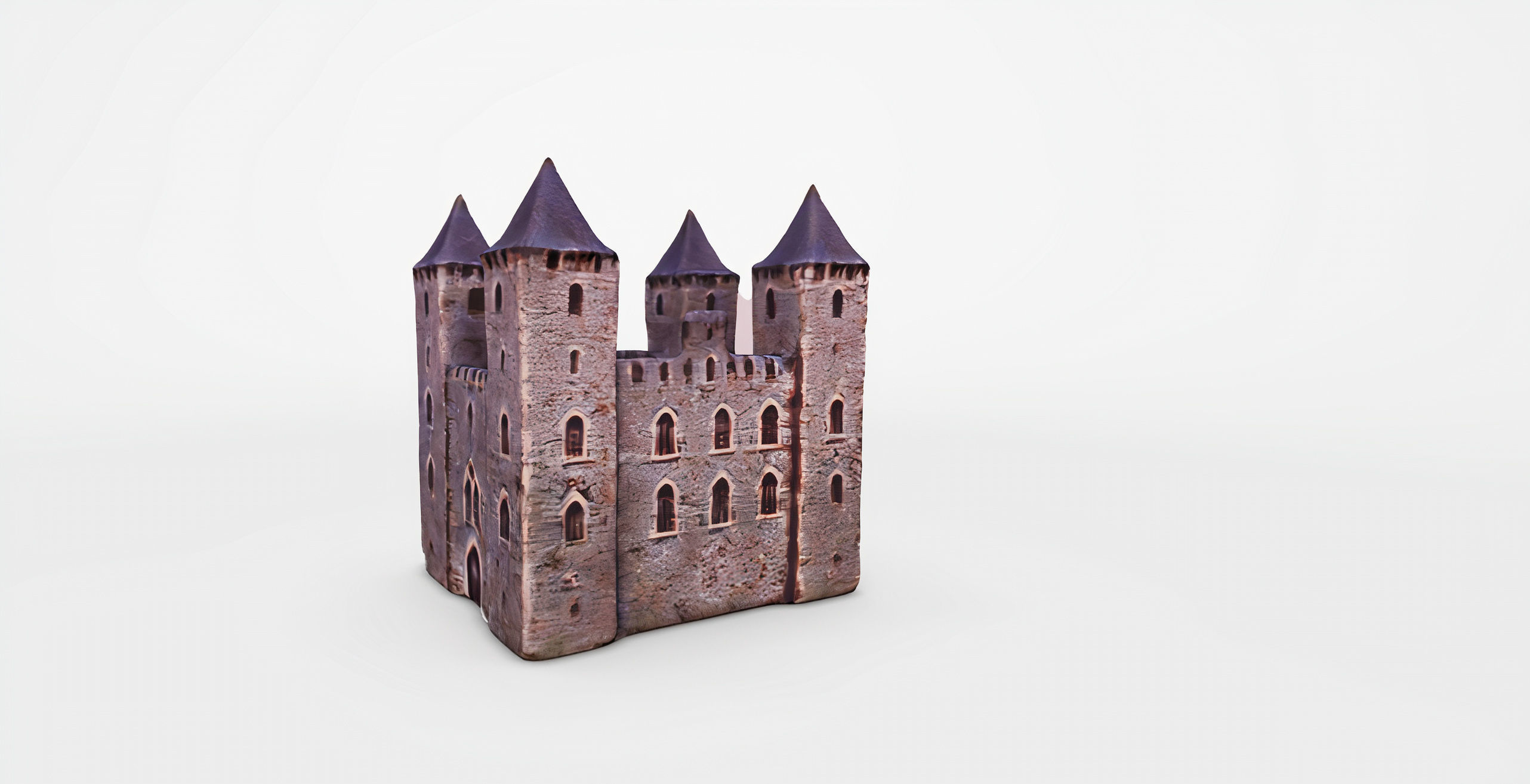 Medieval Fortress 3D model_5